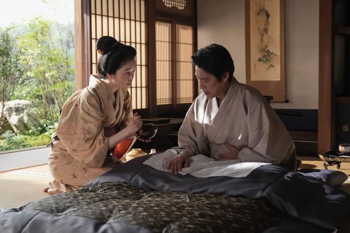 高石あかり、堤真一「ばけばけ」第14話(C)NHK