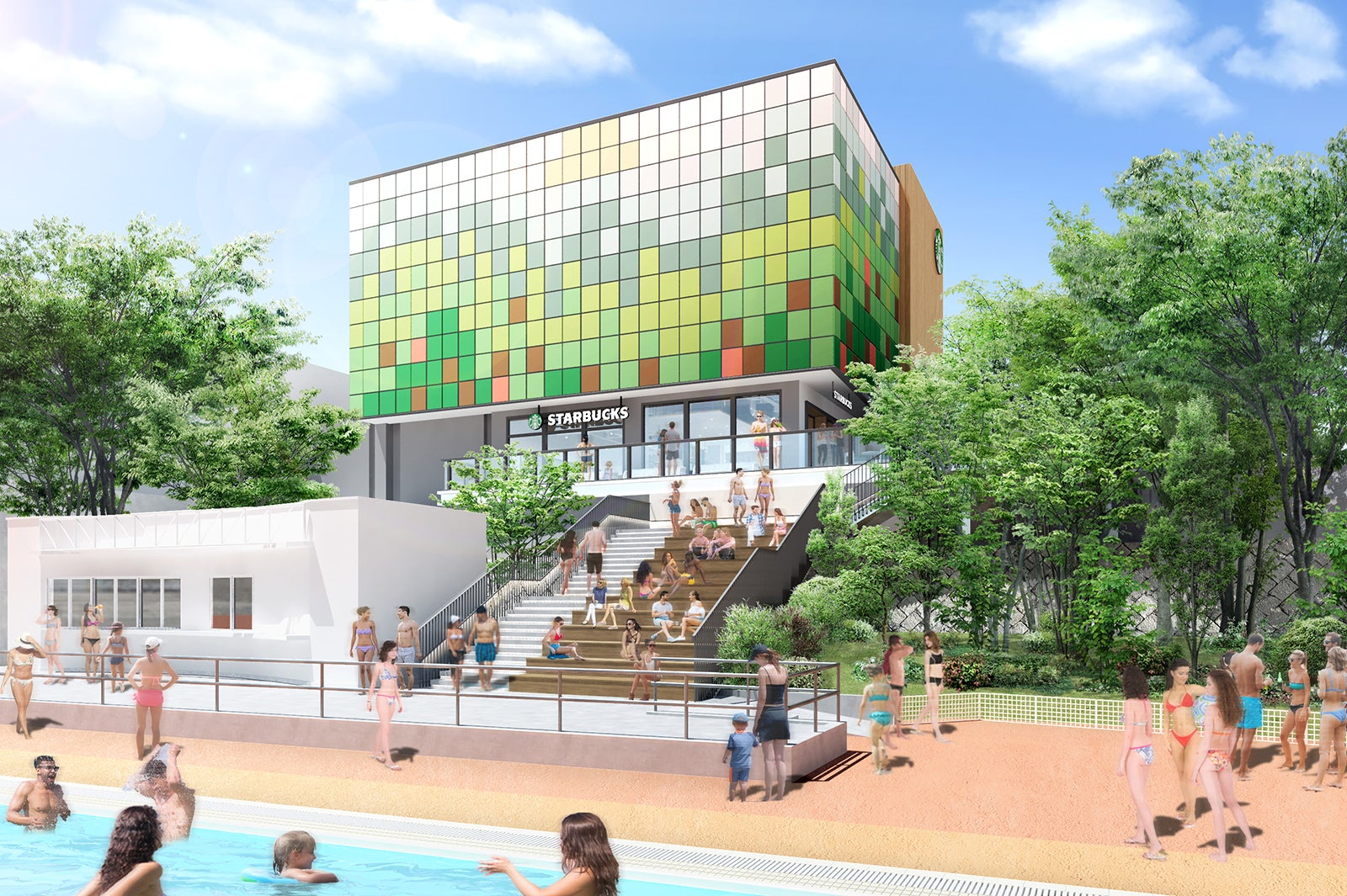 プールWAI／画像提供：よみうりランド