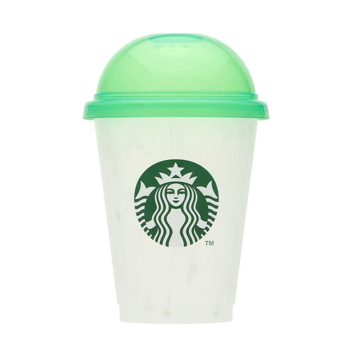 カラーチェンジングリユーザブルコールドカップグリーン473ml¥440/画像提供:スターバックス コーヒー ジャパン