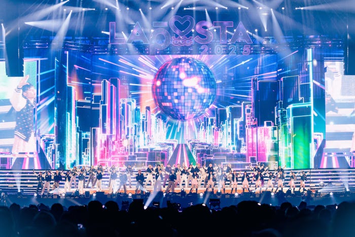「LAPOSTA 2025」(C)LAPONE ENTERTAINMENT/(C)LAPONE GIRLS