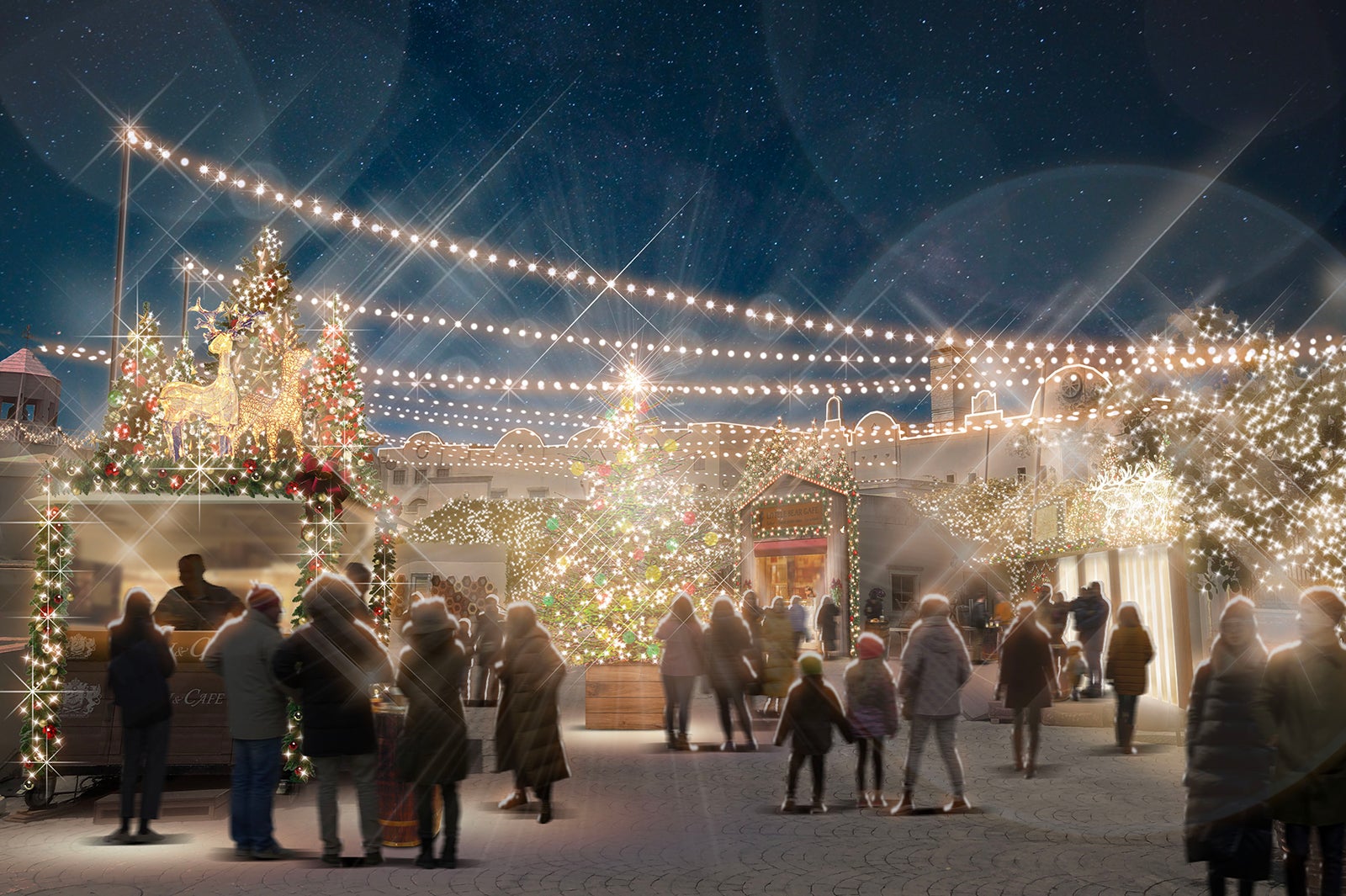 クリスマスマーケット　※イメージ／画像提供：ラグーナテンボス