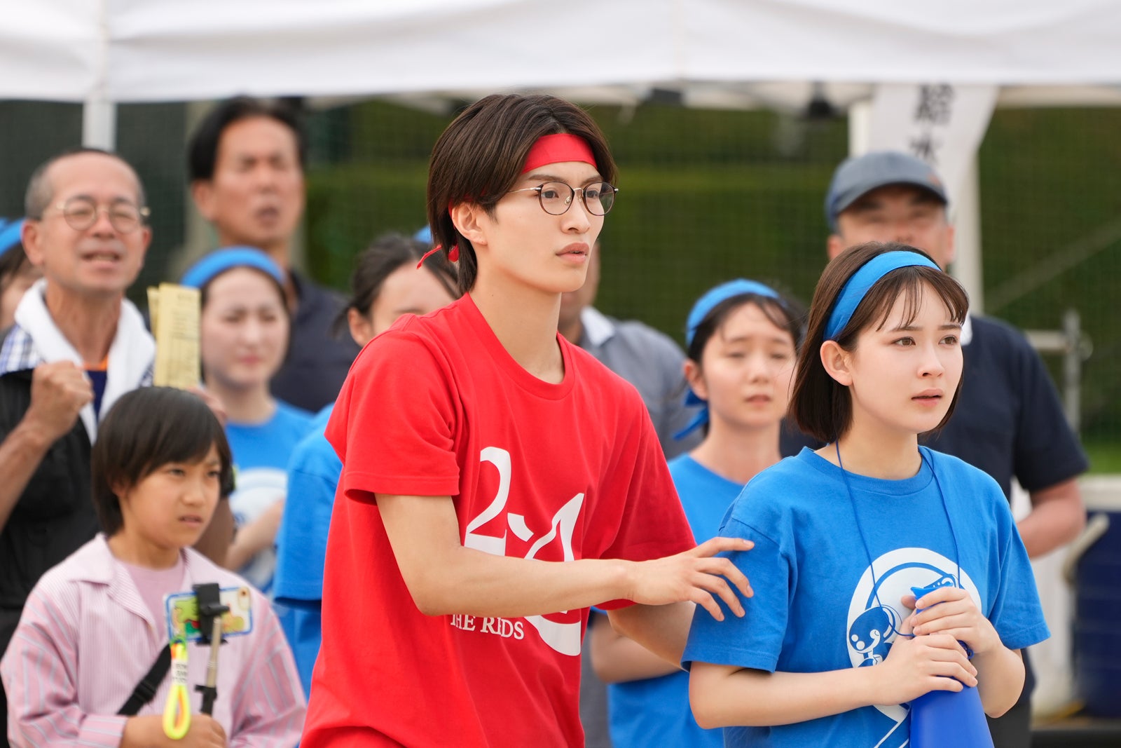 内田煌音、那須雄登、畑芽育（C）2024「うちの弟どもがすみません」製作委員会