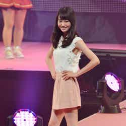 「ミスセブンティーン2013」に選ばれた大友花恋/初ランウェイ