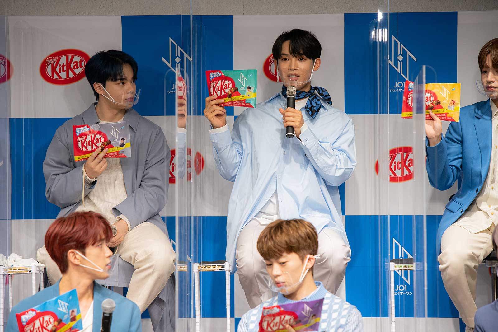 （上段左から）鶴房汐恩、與那城奨、大平祥生（下段左から）河野純喜、木全翔也（提供写真）