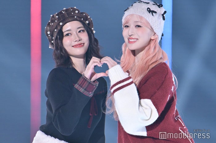 KOKONA（佐々木心菜）、SUZU（山本すず）（C）モデルプレス