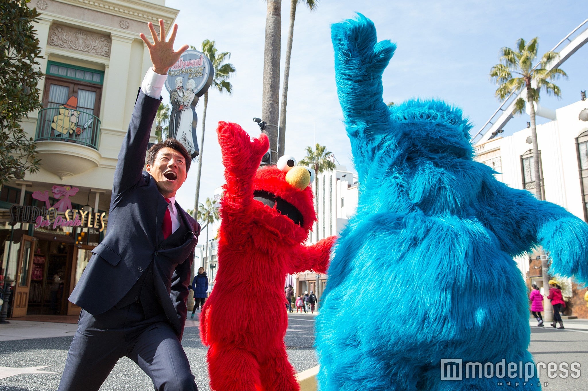 “Re-born”大使の松岡修造／画像提供：ユニバーサル・スタジオ・ジャパン