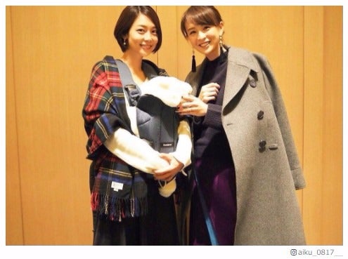 舞川あいく、第1子出産の相武紗季をお祝い