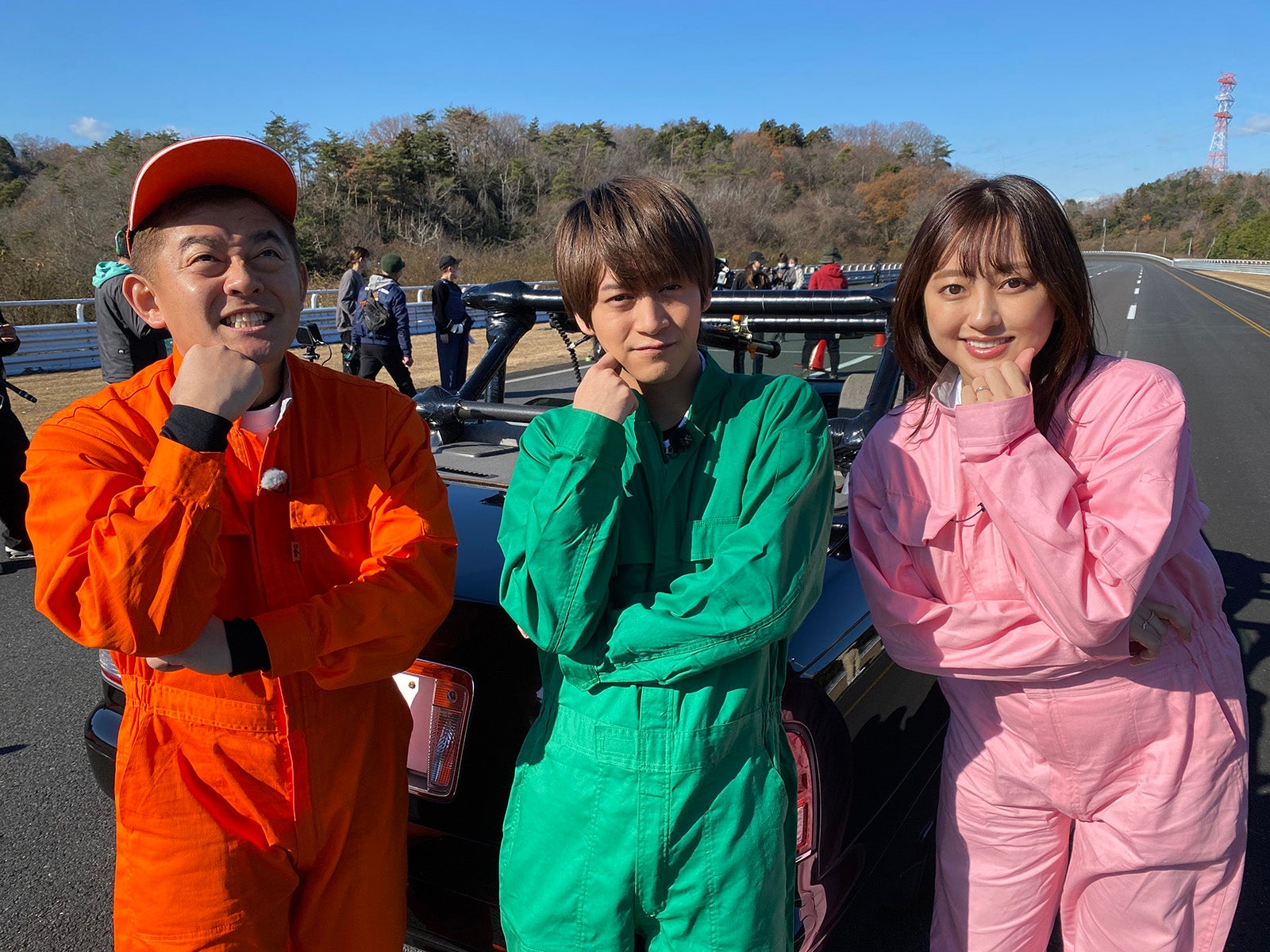 井戸田潤、藤井直樹、菊地亜美 （C）日本テレビ