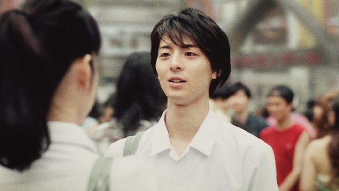 高杉真宙/CM「25年前の夏」篇より(提供写真)