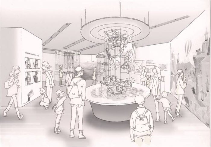 常設展コーナー（C）Moomin Characters TM