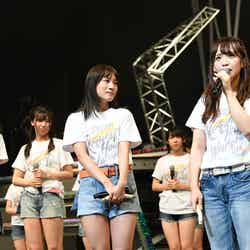 （右）松村香織「SKE48 リクエストアワー セットリストベスト100　2018 ～メンバーの数だけ神曲はある～」15日夜公演より（C）AKS