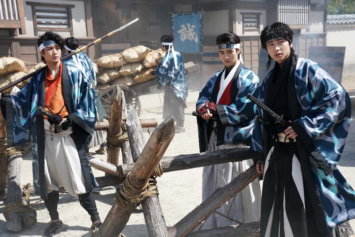 柊太郎、藤岡真威人、庄司浩平「君とゆきて咲く~新選組青春録~」第12話より(C)テレビ朝日