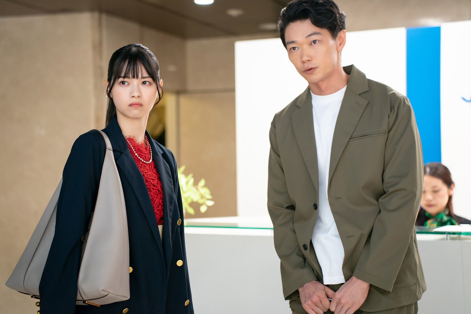 西野七瀬、笠松将「ポケットに冒険をつめこんで」第1話より（C）「ポケットに冒険をつめこんで」製作委員会