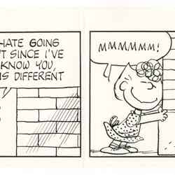 「ピーナッツ」原画 1974年9月17日（C）Peanuts Worldwide LLC