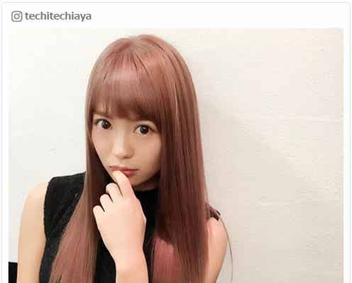 鈴木あや「やっぱりこれ」ピンクヘア復活にファン歓喜
