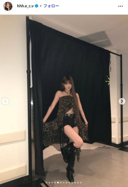 HONG EUNCHAE Instagramより