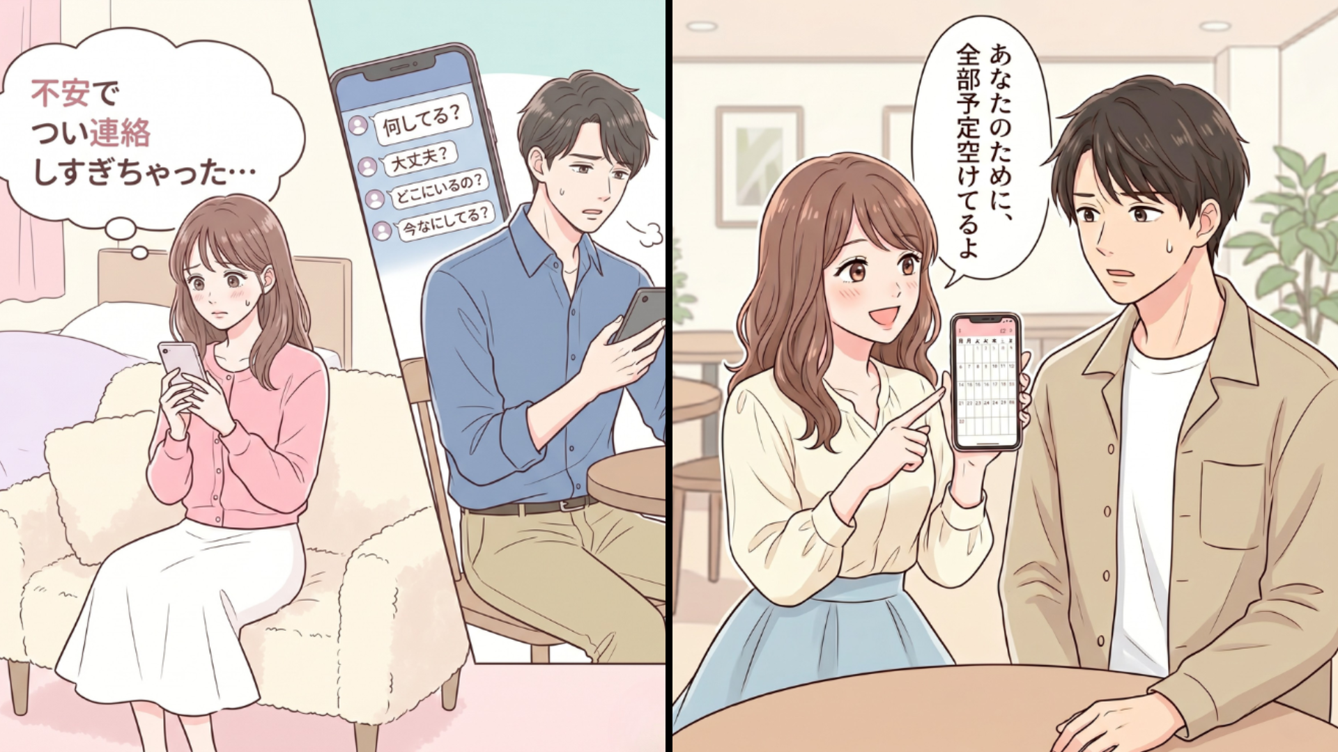 「ちょっと重いな…」ひとつでも当てはまっていたら要注意！【男性が重たいと感じる】女性の行動3選