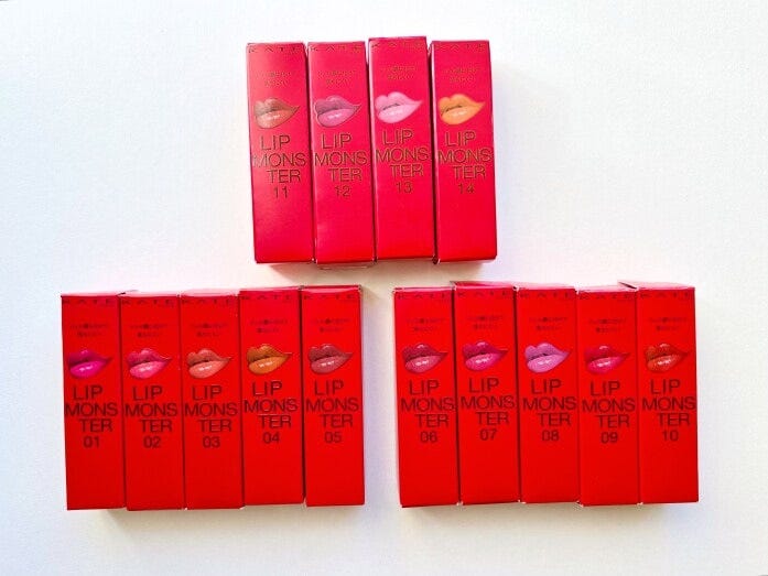 「リップモンスター」全14色ラインナップ！