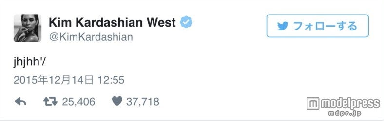 キムのTwitterにノースちゃんが初ツイート。Kim Kardashian Twitter