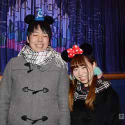 初日唯一の正解者（左から）糸魚川竜士さんと細野愛美さん