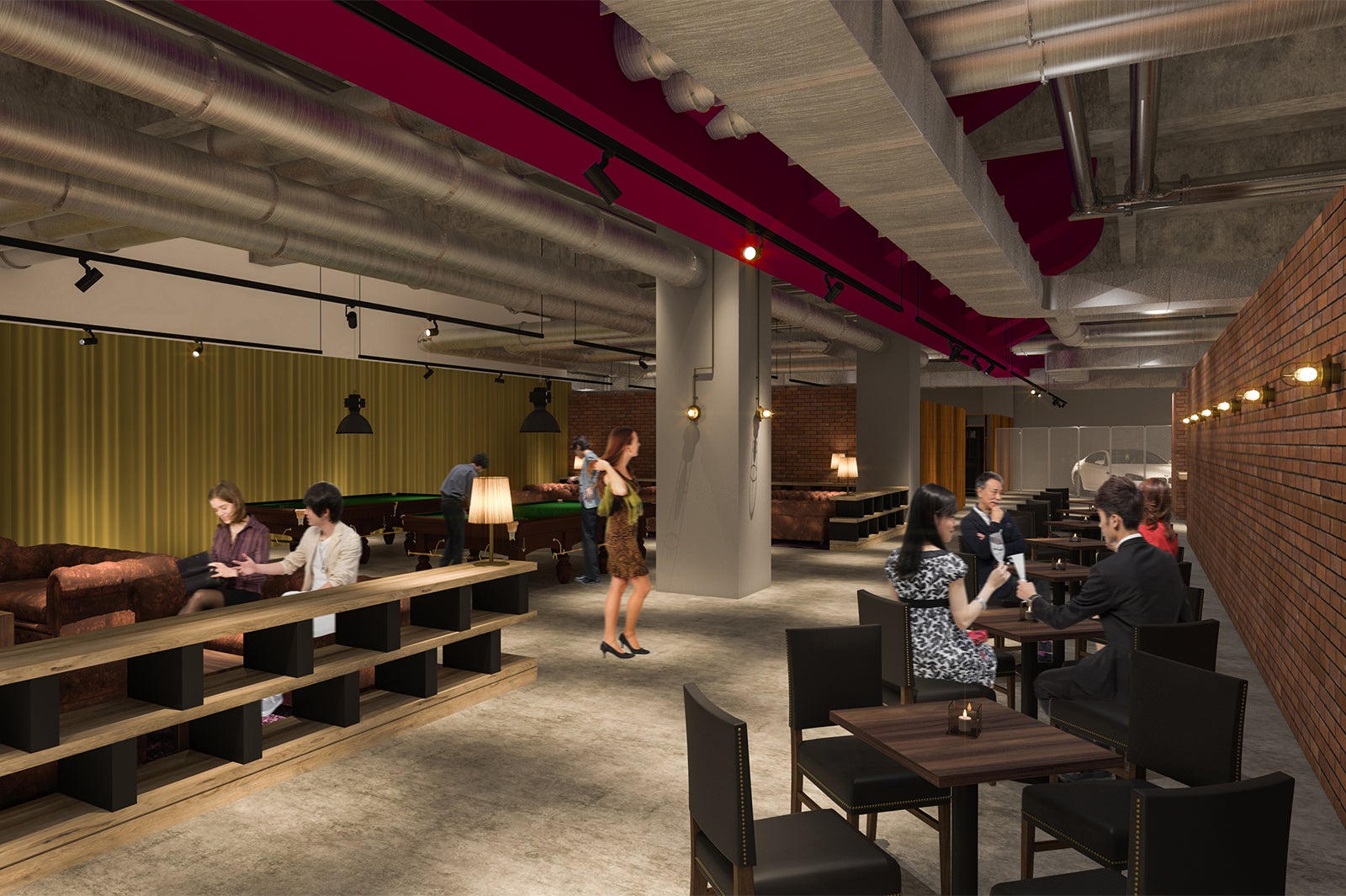 アソビルB1F：PITCH CLUB／画像提供：アカツキライブエンターテインメント