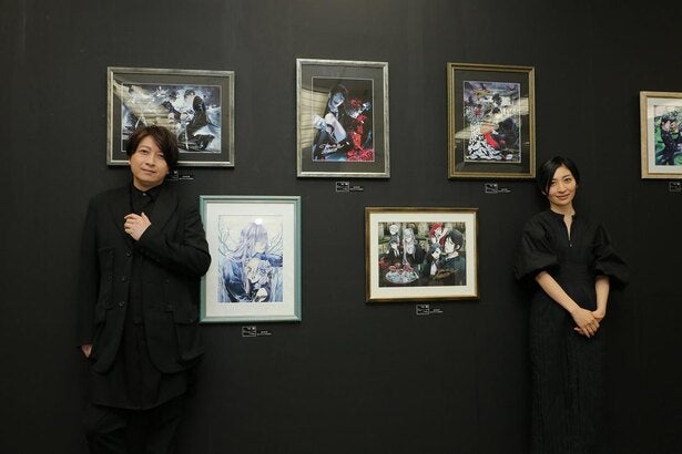 黒執事 連載15周年を記念した展覧会が開幕 小野大輔 坂本真綾が見どころを語る 執事は主人がいないと存在できない モデルプレス