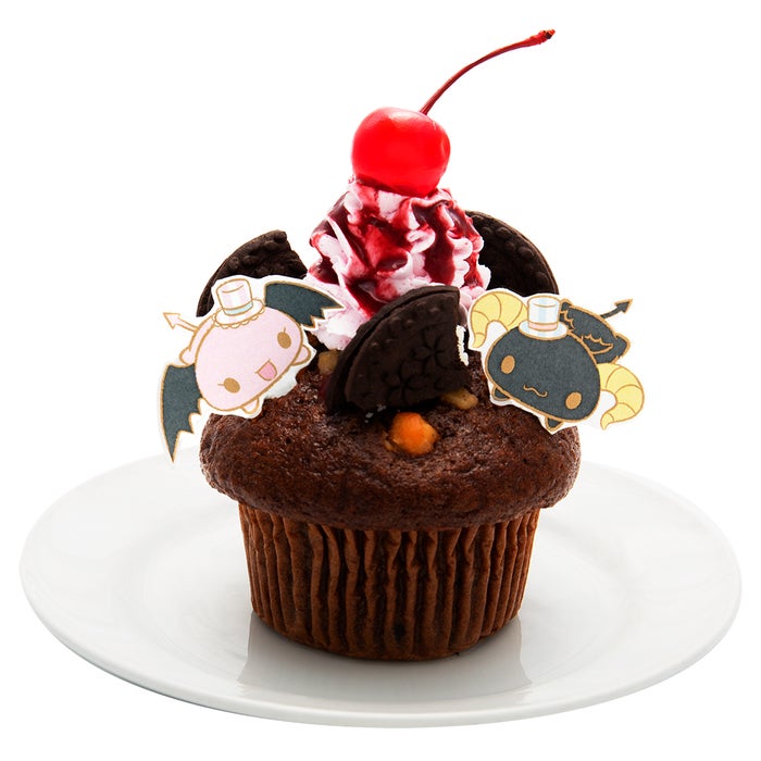 チェリーベリーの小悪魔マフィン600円(C)2019 SANRIO CO.,LTD.