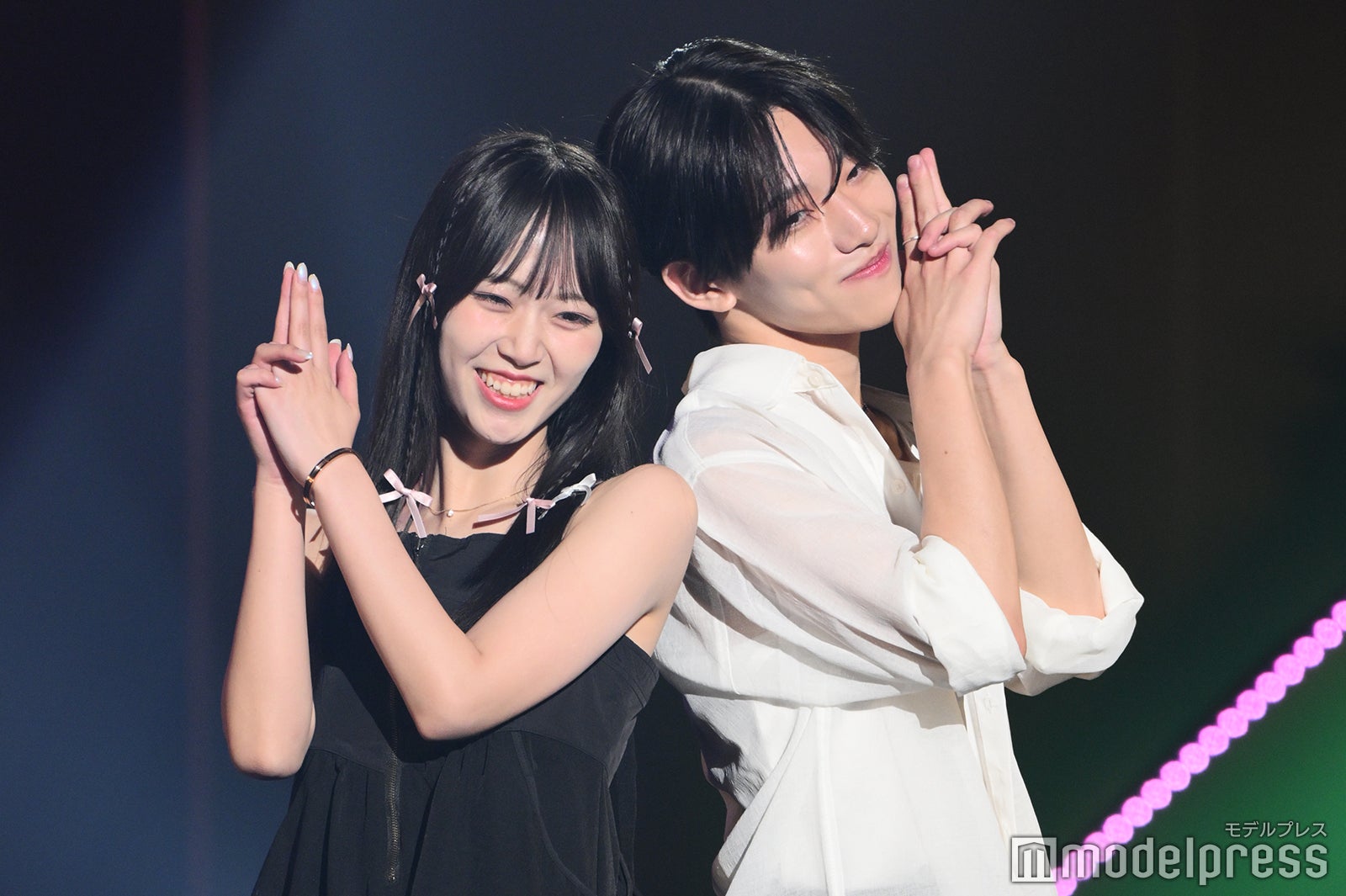 斉藤花音さん、斉藤大河さん／ミスミスター青山コンテスト2025（C）モデルプレス