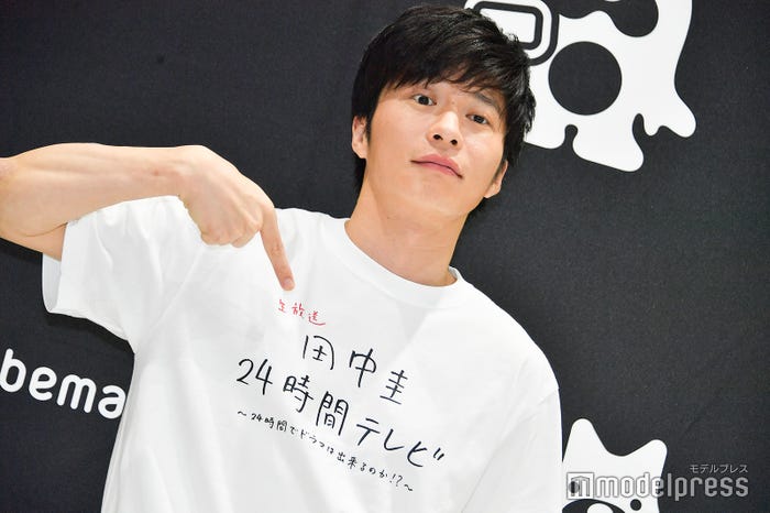 時折自信ものぞかせた田中圭「なんかすげえカッコいいじゃん、田中圭!」(C)モデルプレス
