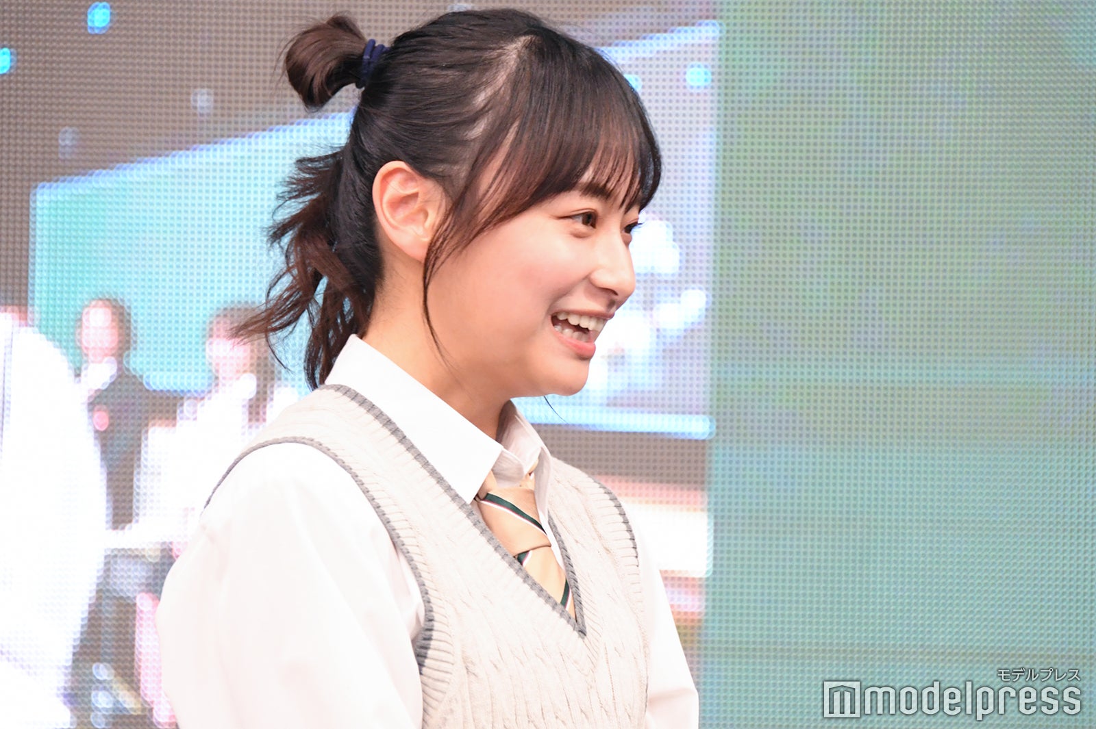 胸キュンセリフを完璧に披露する影山優佳（C）モデルプレス