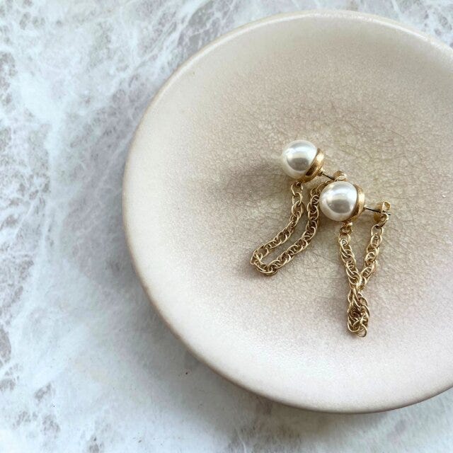 しまむら　コラボ　ピアス　ゴールド