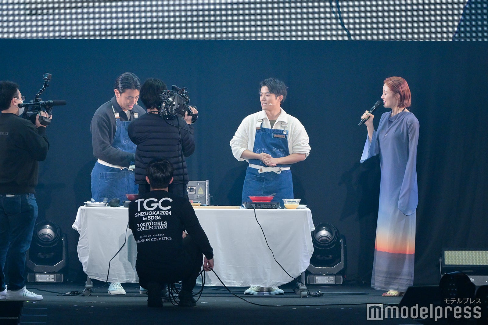 伊藤楽、池田航、王林（C）モデルプレス