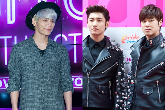 ジョンヒョンさん、東方神起(チャンミン、ユンホ)/写真:getty images