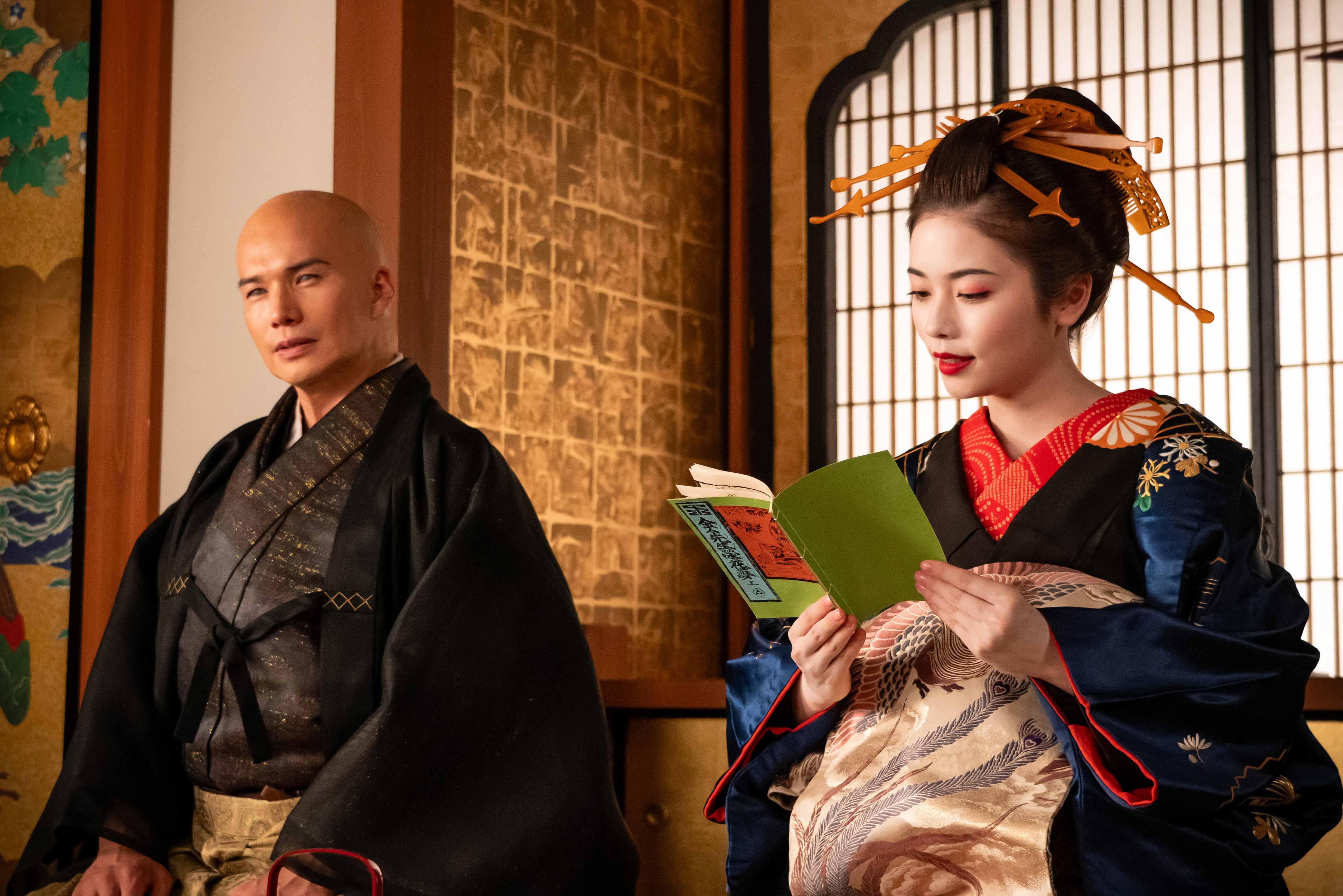 市原隼人、小芝風花「べらぼう～蔦重栄華乃夢噺～」第8話（C）NHK