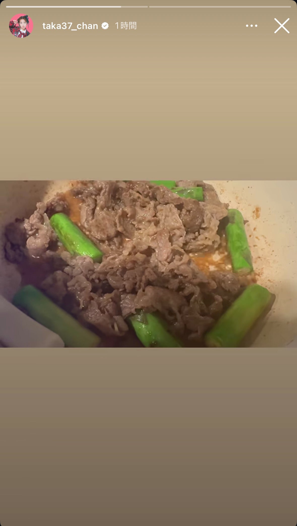 高橋みなみInstagramストーリーズより