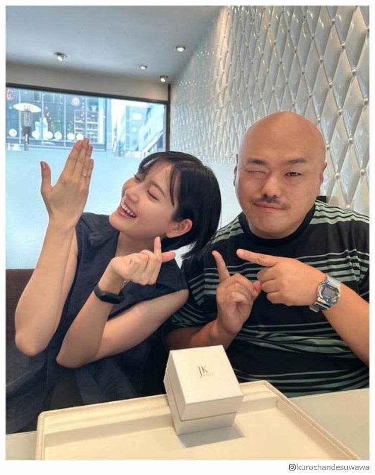 リチ、クロちゃん／クロちゃんInstagramより