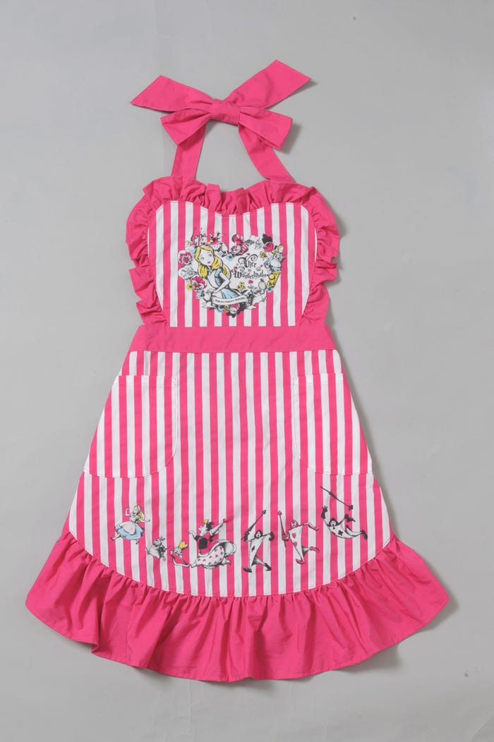 エプロンM、L 各¥3,200(C)Disney