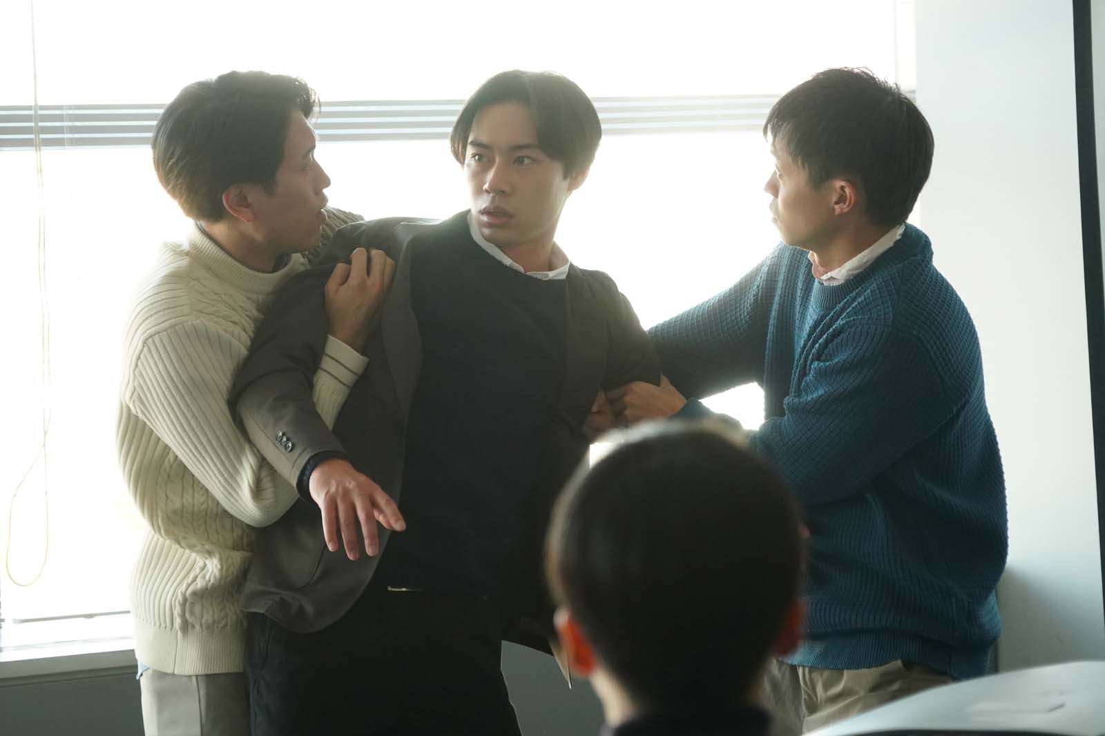 戸塚純貴ら「となりのナースエイド」第3話より（C）日本テレビ