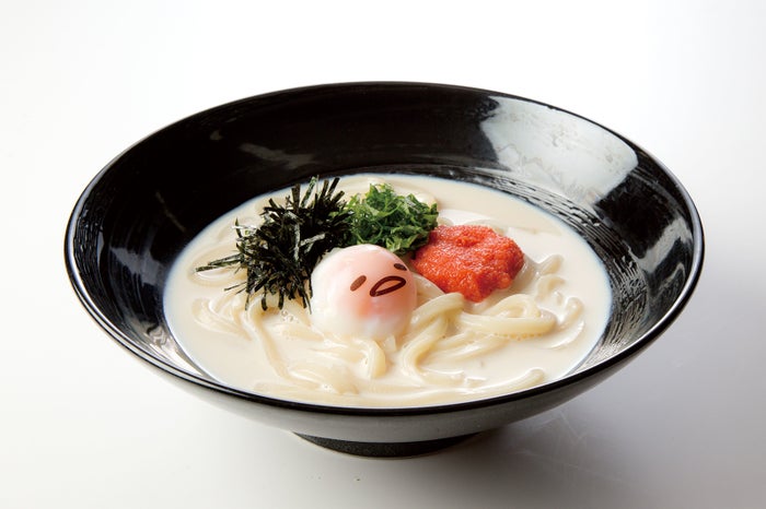 しがらみ豆乳明太うどん+宇治抹茶のティラミス 1,300円 (C)2013,2019 SANRIO CO.,LTD.APPROVAL NO.S594200