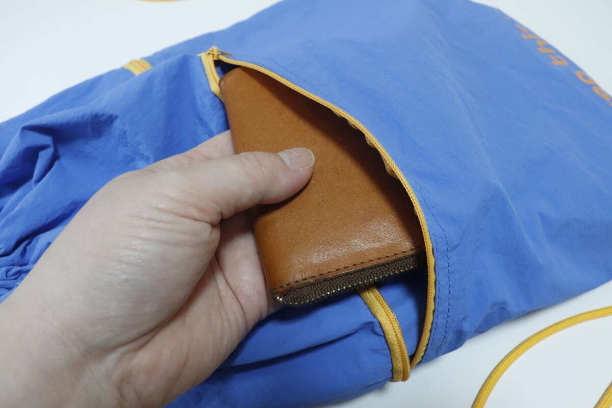 ナップサック　ポケット