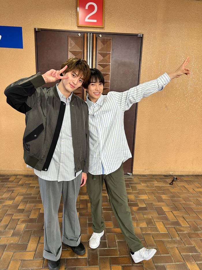 上村謙信、本島純政「未成年~未熟な俺たちは不器用に進行中~」モデルプレス独占オフショット(提供写真)