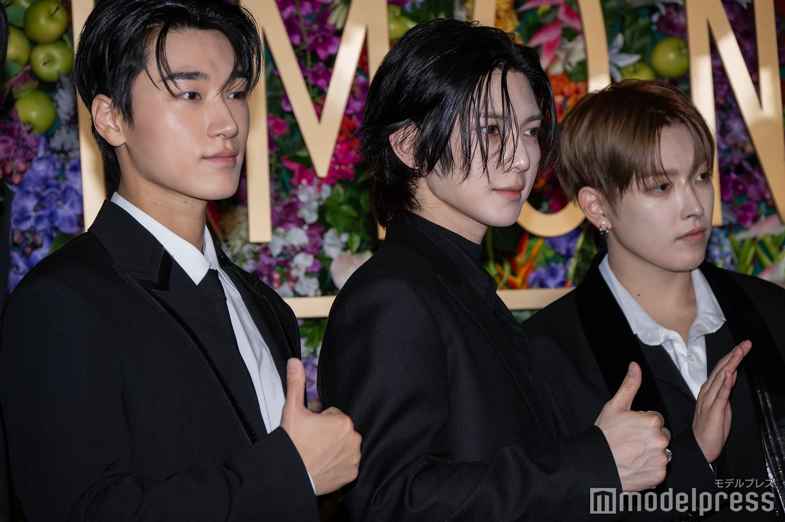 サン、ヨサン、ホンジュン／ATEEZ（C）モデルプレス