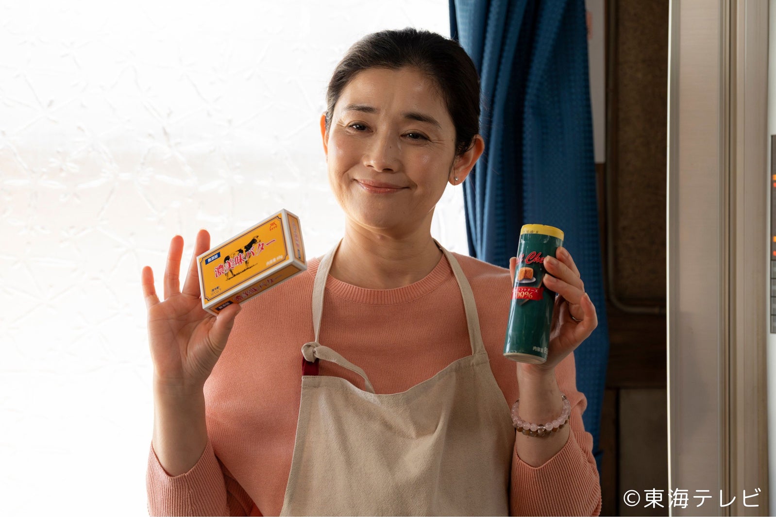 石田ひかり「ミッドナイト屋台～ラ・ボンノォ～」第2話（C）東海テレビ