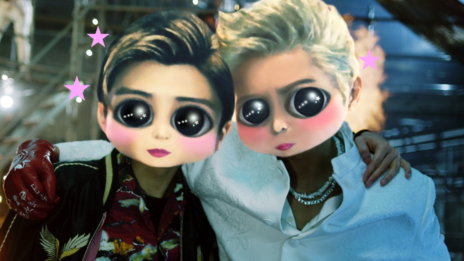 黒木啓司＆岩田剛典“もりもりデカ目”に　EXILE TRIBEがSNS対決