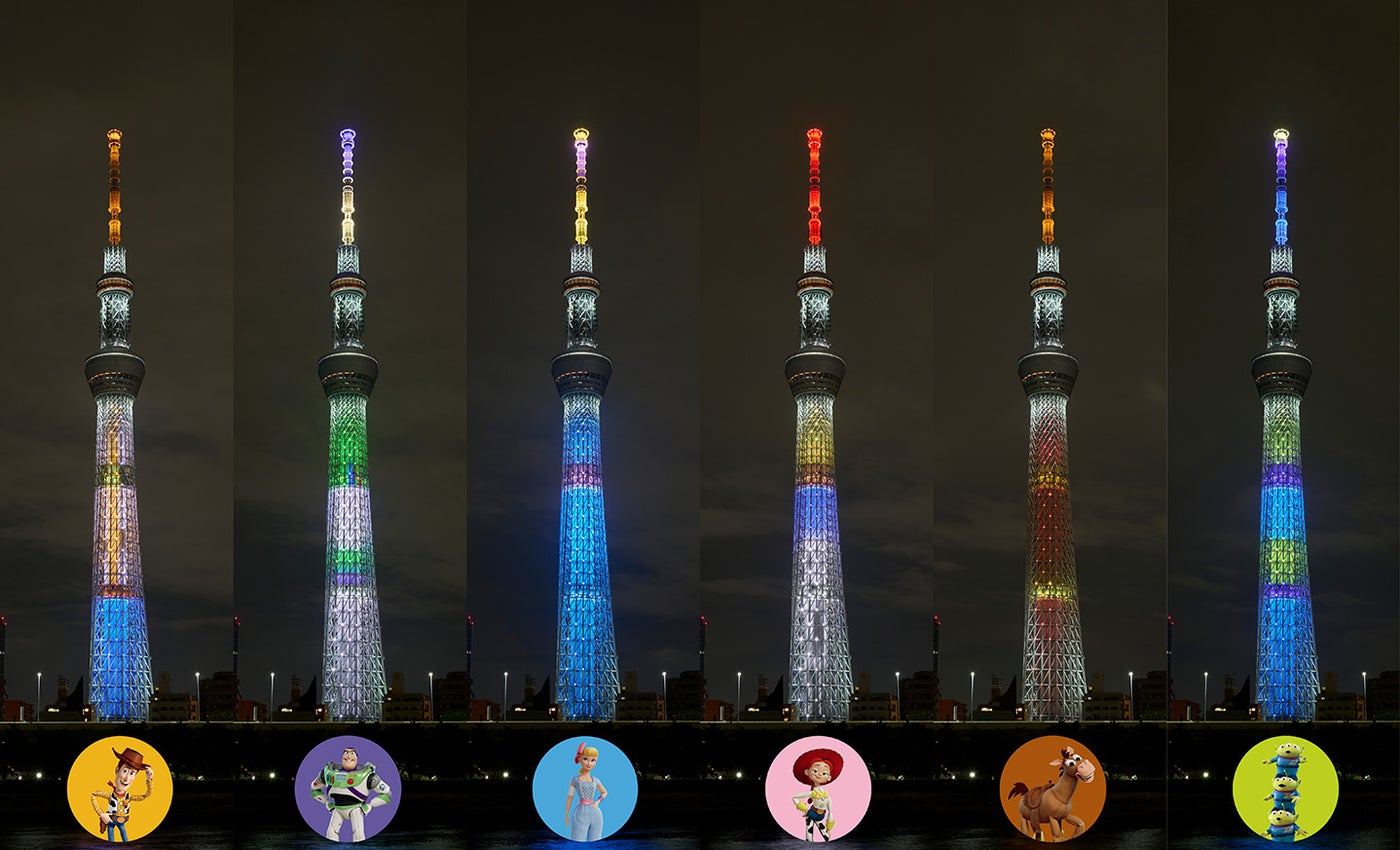 （C）Disney/Pixar. （C）TOKYO-SKYTREE