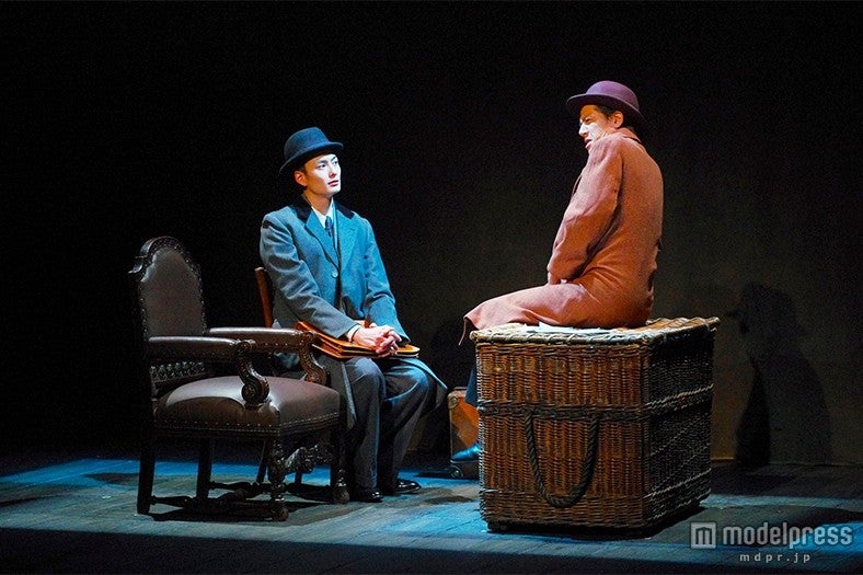 舞台「ウーマン・イン・ブラック＜黒い服の女＞」公開稽古の様子／撮影：御堂義乘