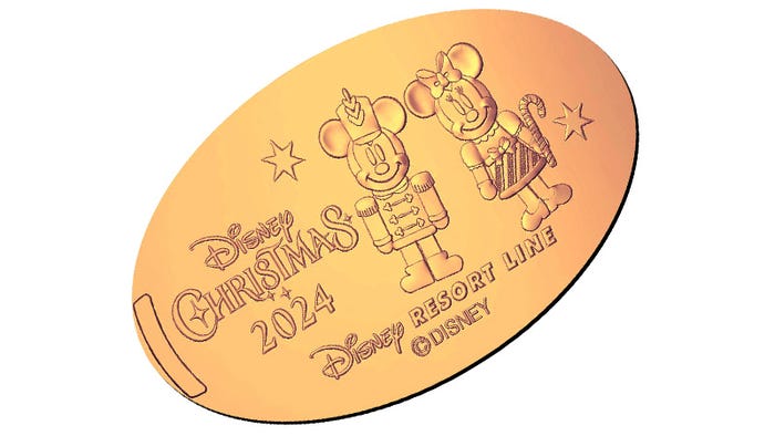 スーベニアメダル(C)Disney