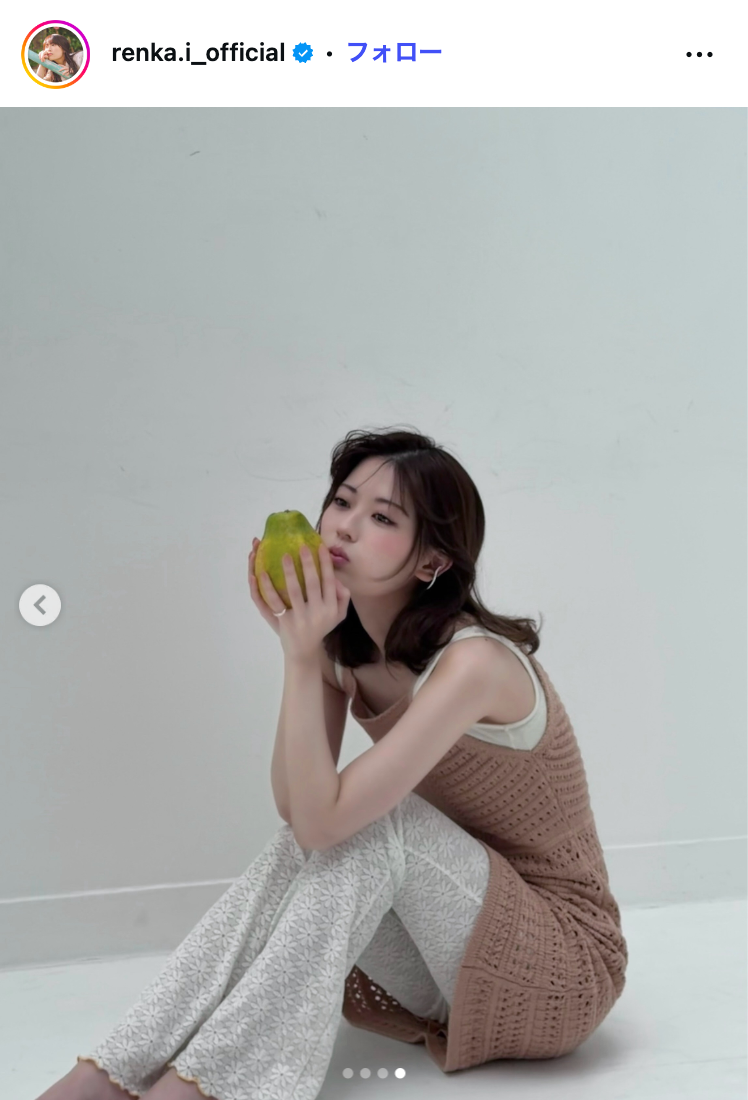 岩本蓮加Instagramより