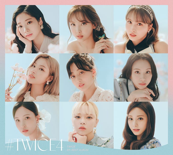 TWICE「#TWICE4」初回限定盤A(提供写真)