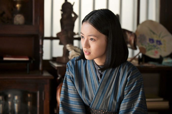 上坂樹里「風、薫る」第81話(C)NHK